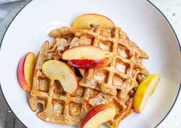 Waffle de Manzana y Canela: Una Deliciosa Alternativa de Sándwich